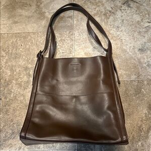 Antik Kraft Brown Faux Leather Shoulder Bag